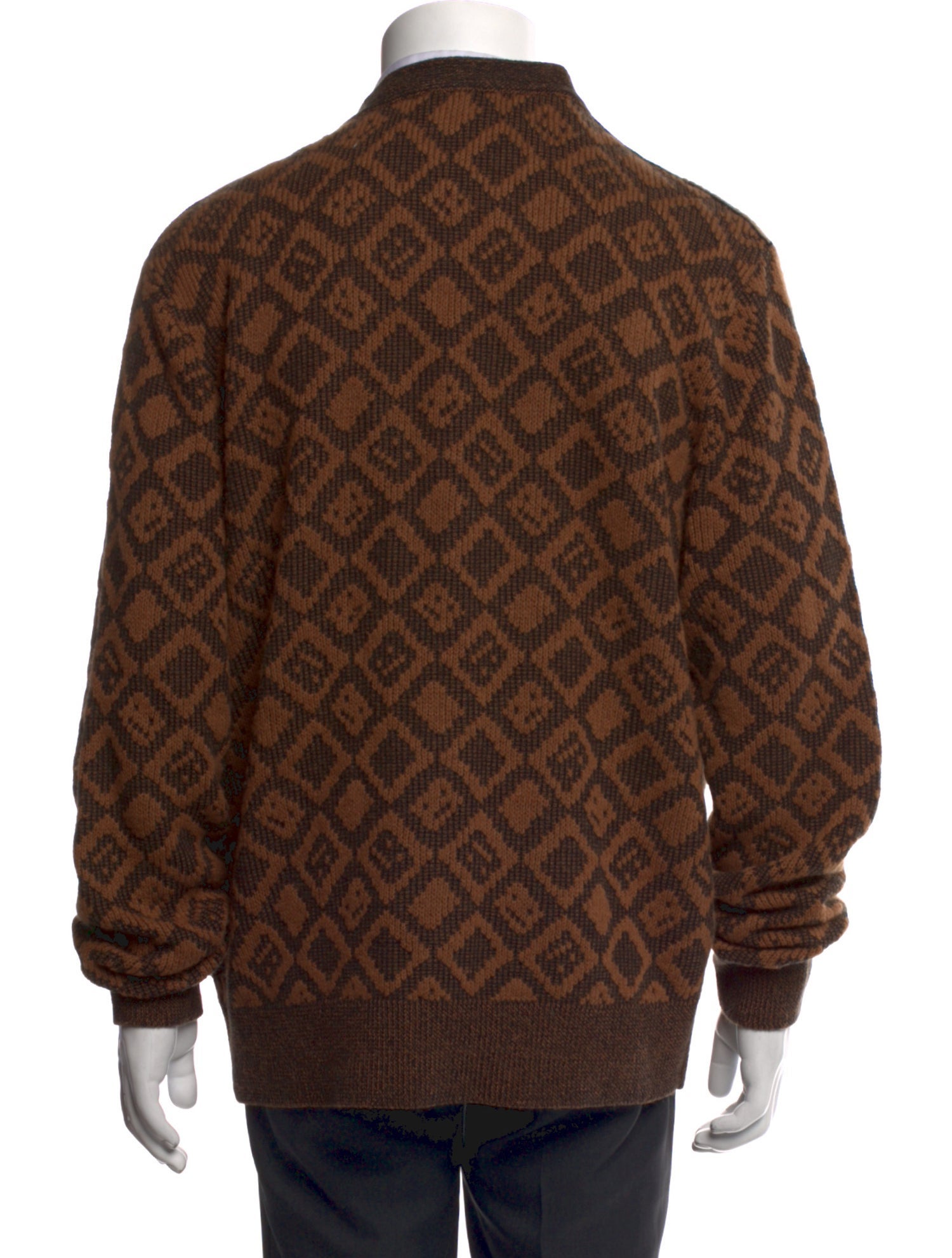 Acne Studios Wool Printed Cardigan